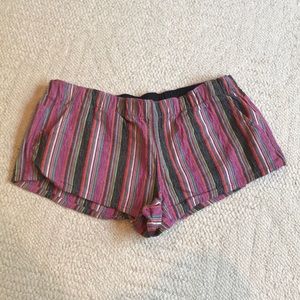 Striped shorts